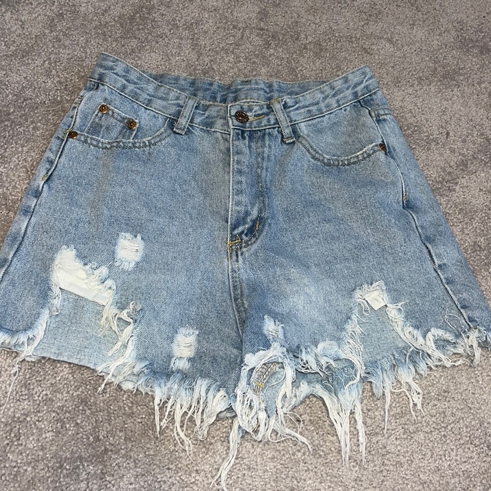 Shein high waisted shorts